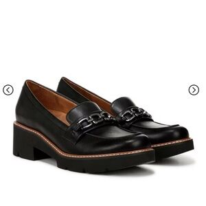 Naturalizer Womens Cabana Lug Sole Slip On Loafers